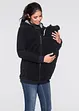 Fleece 2-in-1 zwangerschapsvest/draagvest, bonprix