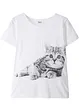 Meisjes T-shirt van biologisch katoen, bonprix