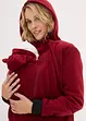 Fleece 2-in-1 zwangerschapsvest / draagvest, bonprix