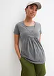 2-in-1 zwangerschapsshirt / voedingsshirt (set van 2), bonprix