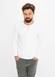 Henley shirt, lange mouw, bonprix