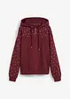 Hoodie met ritssluiting van biologisch katoen, bonprix