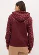 Hoodie met ritssluiting van biologisch katoen, bonprix