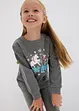 Meisjes sweater van biologisch katoen (set van 2), bonprix