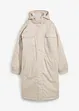 Lange, gewatteerde parka, bonprix