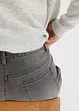 Wide leg jeans mid waist, stretch, bonprix
