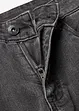 Wide leg jeans mid waist, stretch, bonprix