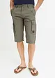 Cargo bermuda van katoen, regular fit, bonprix