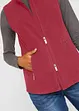 Fleece vest met zakken, bonprix