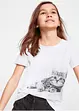 Meisjes T-shirt van biologisch katoen, bonprix
