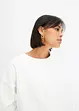 Oversized sweater van biologisch katoen, bonprix