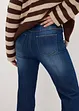 Straight jeans met high waist en comfortband, bonprix