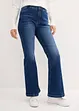 Flared jeans met high waist en comfortband, bonprix