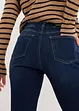 Flared jeans met high waist en comfortband, bonprix