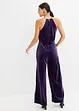 Jumpsuit van zacht fluweel, bonprix