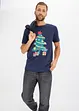 T-shirt met kerstprint, bonprix