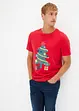 T-shirt met kerstprint, bonprix