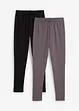 Outdoor thermo legging met warme fleece voering (set van 2), bonprix