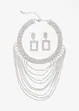 Choker en oorstekers (3-dlg. set), bonprix