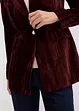 Fluwelen blazer in crashed look, bonprix