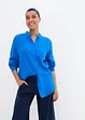 Lange mousseline blouse van katoen, bonprix