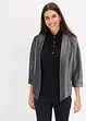 Jersey blazer met glitter, bonprix