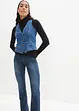 Stretch jeans mid waist, bootcut, bonprix