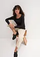 Katoenen longsleeve met ronde hals, bonprix