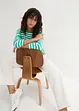 Shirt met 3/4 mouwen en boothals, bonprix