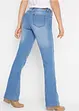 Comfort stretch jeans, bootcut, mid waist, bonprix