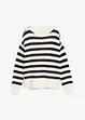 Boxy trui in ajour, bonprix