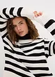 Boxy trui in ajour, bonprix