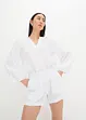 Oversized blouse van mousseline, bonprix