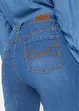 Slim capri jeans, mid waist, bonprix