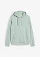 Sweater met capuchon en ritssluiting, bonprix