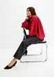 Blouse met strik, bonprix