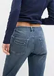 Boyfriend stretch jeans mid waist, bonprix