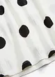 Longsleeve van gestructureerde crêpe, bonprix