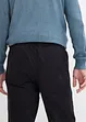 Regular fit instapbroek van katoen, straight (set van 2), bonprix