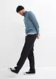 Regular fit instapbroek van katoen, straight (set van 2), bonprix