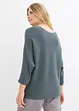 Geribde oversized trui van viscosemix, bonprix