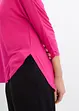 Shirt met 3/4 mouwen in een mix van viscose en elastan, bonprix