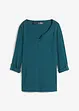 Lichte longsleeve met knoopsluiting, bonprix