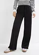 Jersey broek van stevige interlock, bonprix
