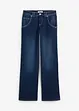 Straight stretch jeans mid waist, bonprix