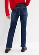 Straight stretch jeans mid waist, bonprix