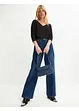 Oversized shirt van soepelvallend viscose, bonprix