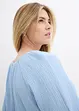Mousseline blouse van katoen, bonprix