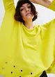 Poncho trui met eyelets, bonprix