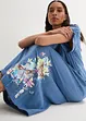 Maxi-jurk van vloeiende viscose met print, bonprix